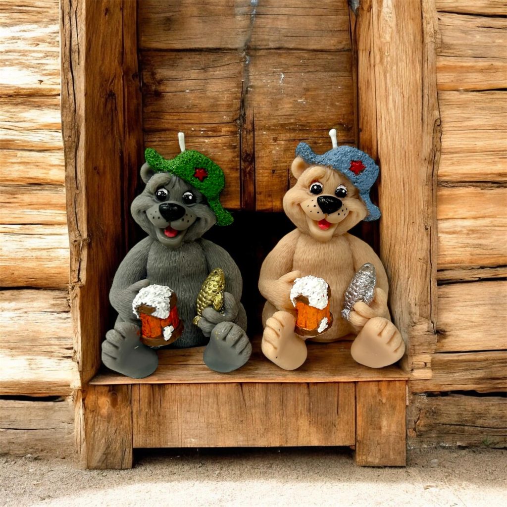 Мишка с пивом