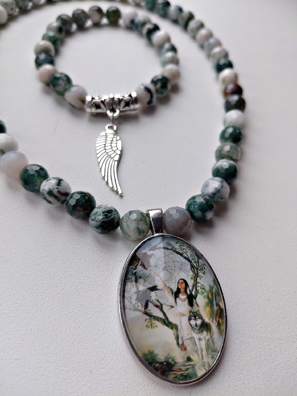 Набор (чокер с браслетом) «Тотем»