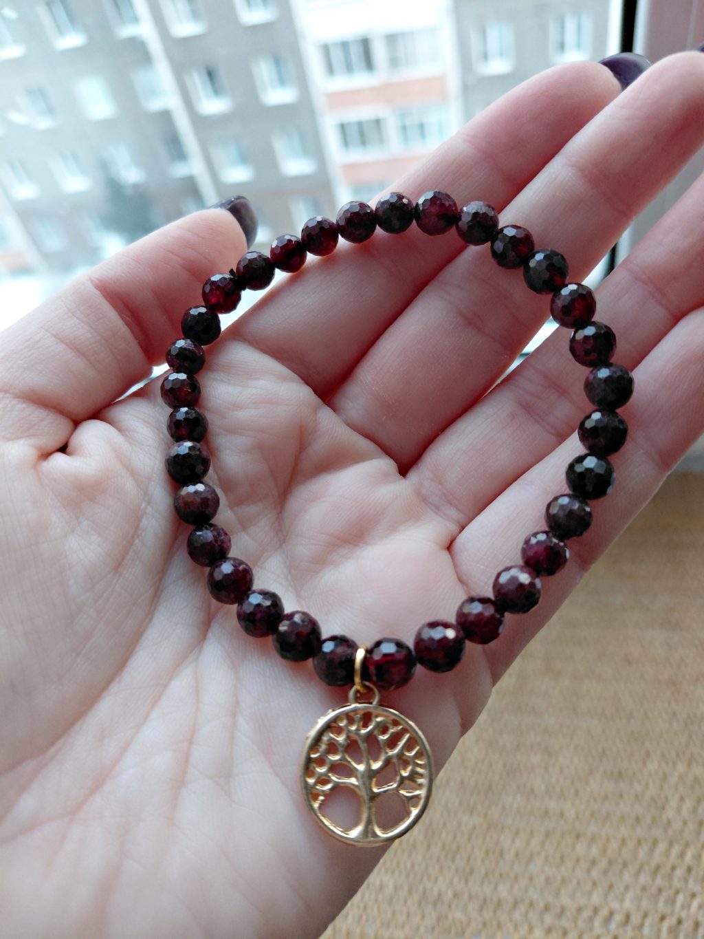 Браслет «Гранат»