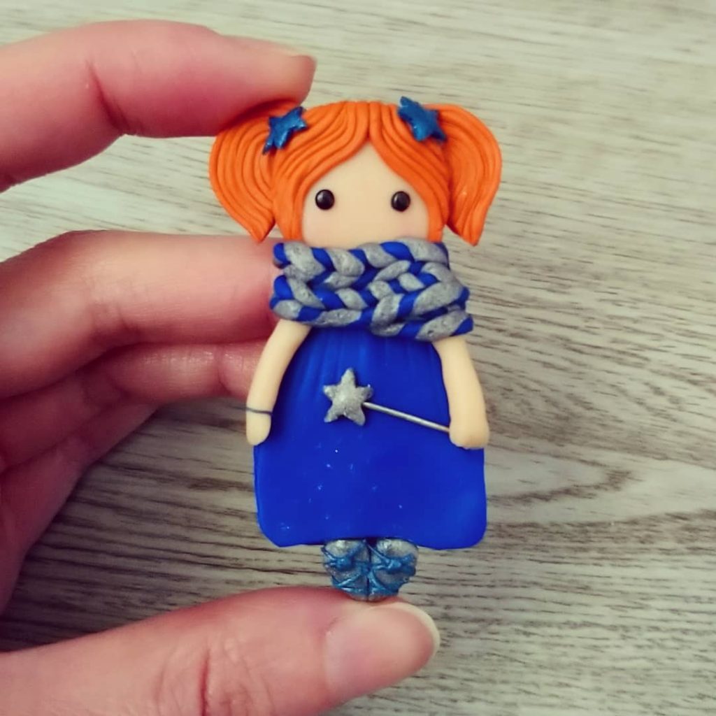 Брошка — крошка девочка волшебница
