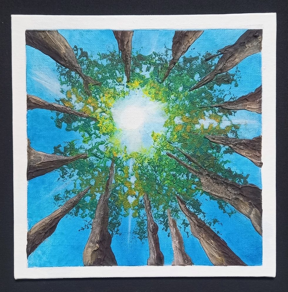 Текстурная картина Солнечный день