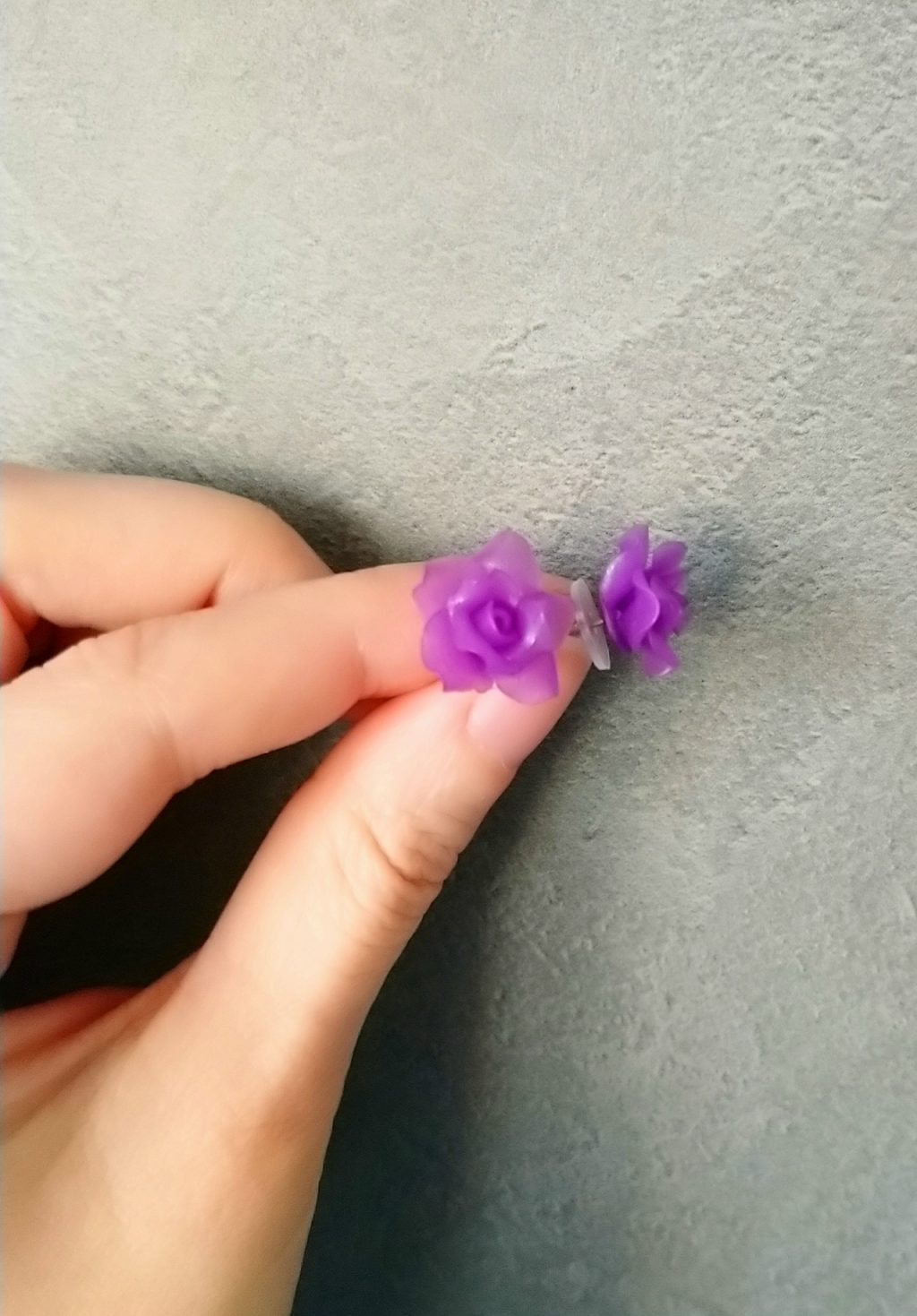 Комплект серьги и браслет цветы розы из полимерной глины