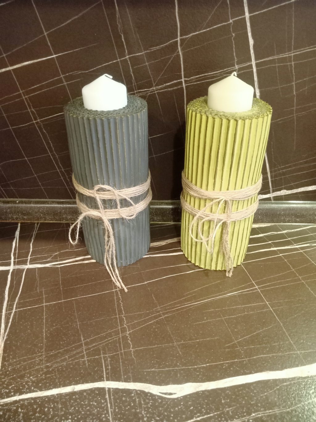 Стильные подсвечники ручной работы