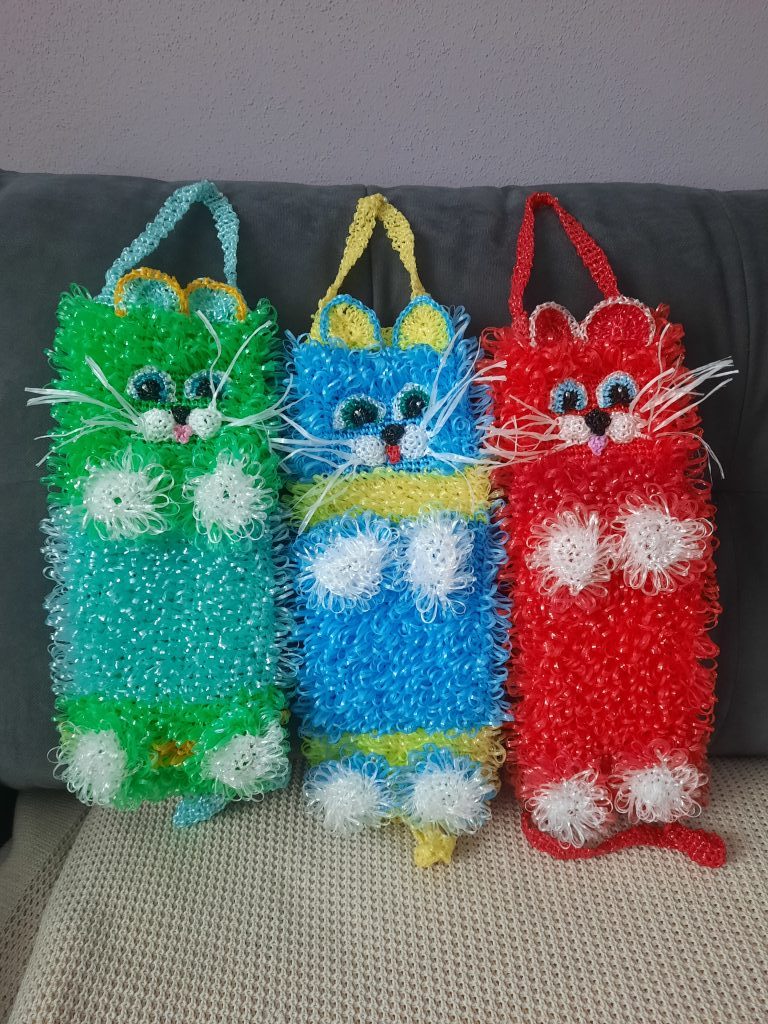 Мочалки ручной работы