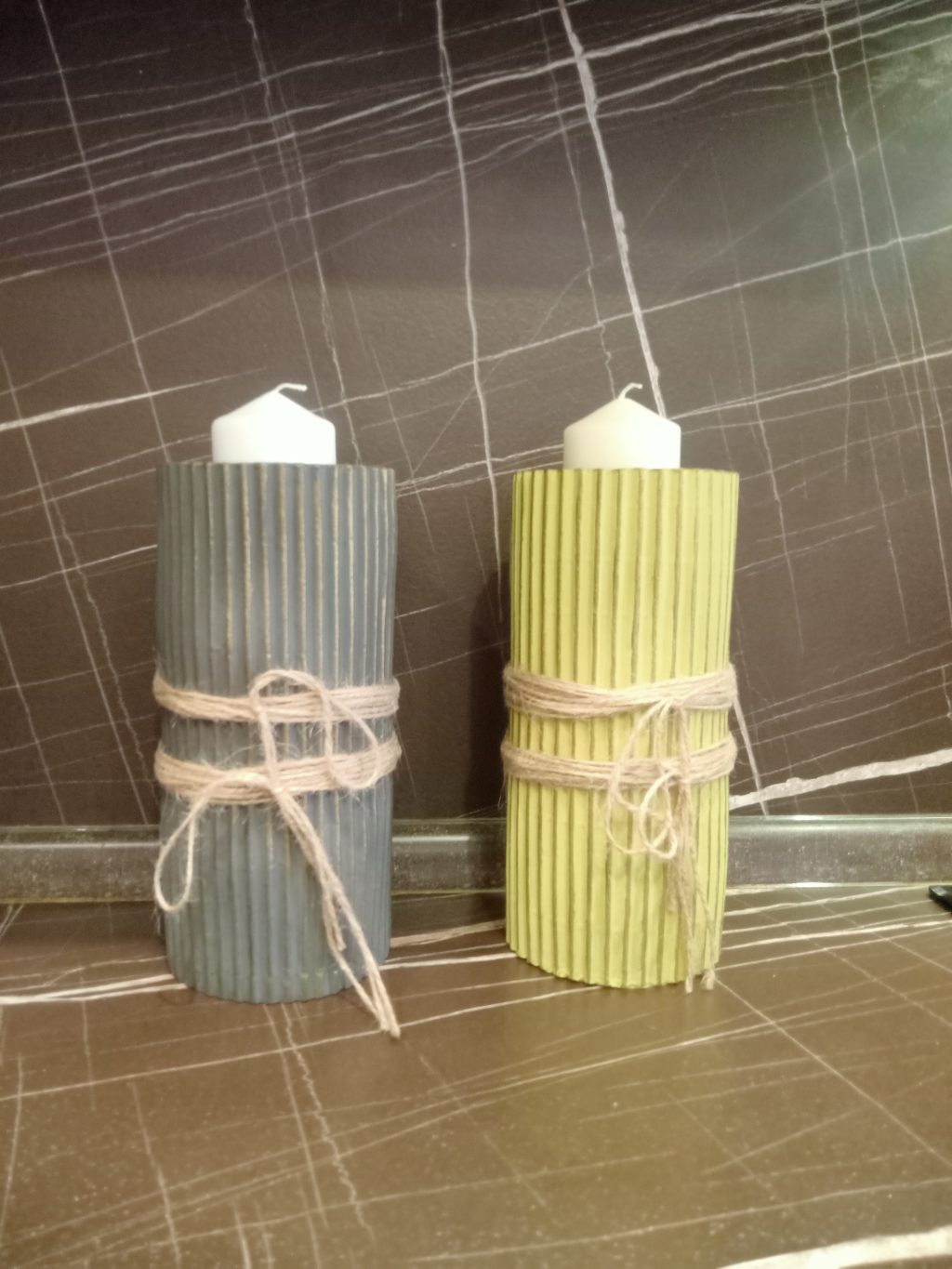 Стильные подсвечники ручной работы