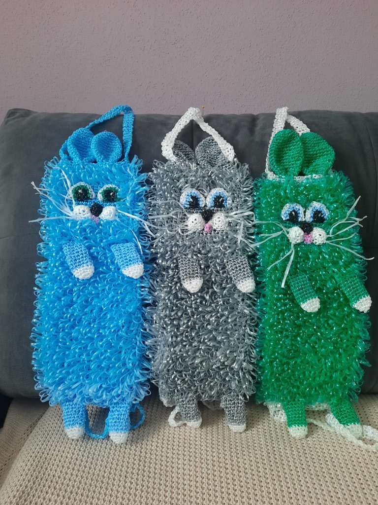 Мочалки ручной работы