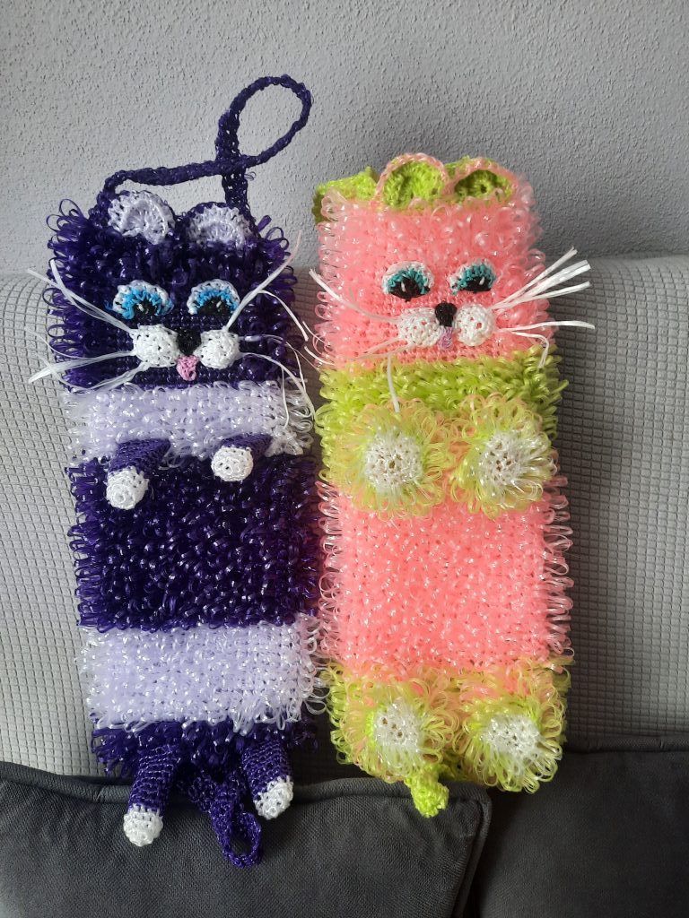 Мочалки ручной работы