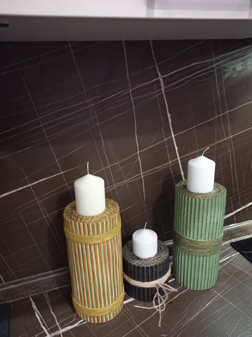 Стильные подсвечники ручной работы