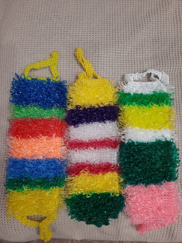 Мочалки для бани и душа