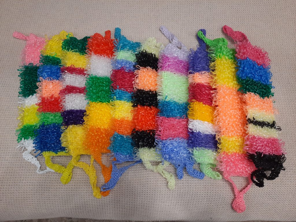 Мочалки ручной работы