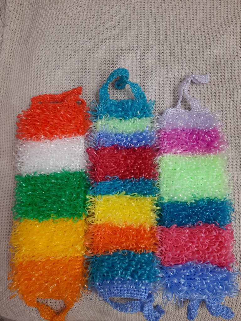 Мочалки для бани и душа