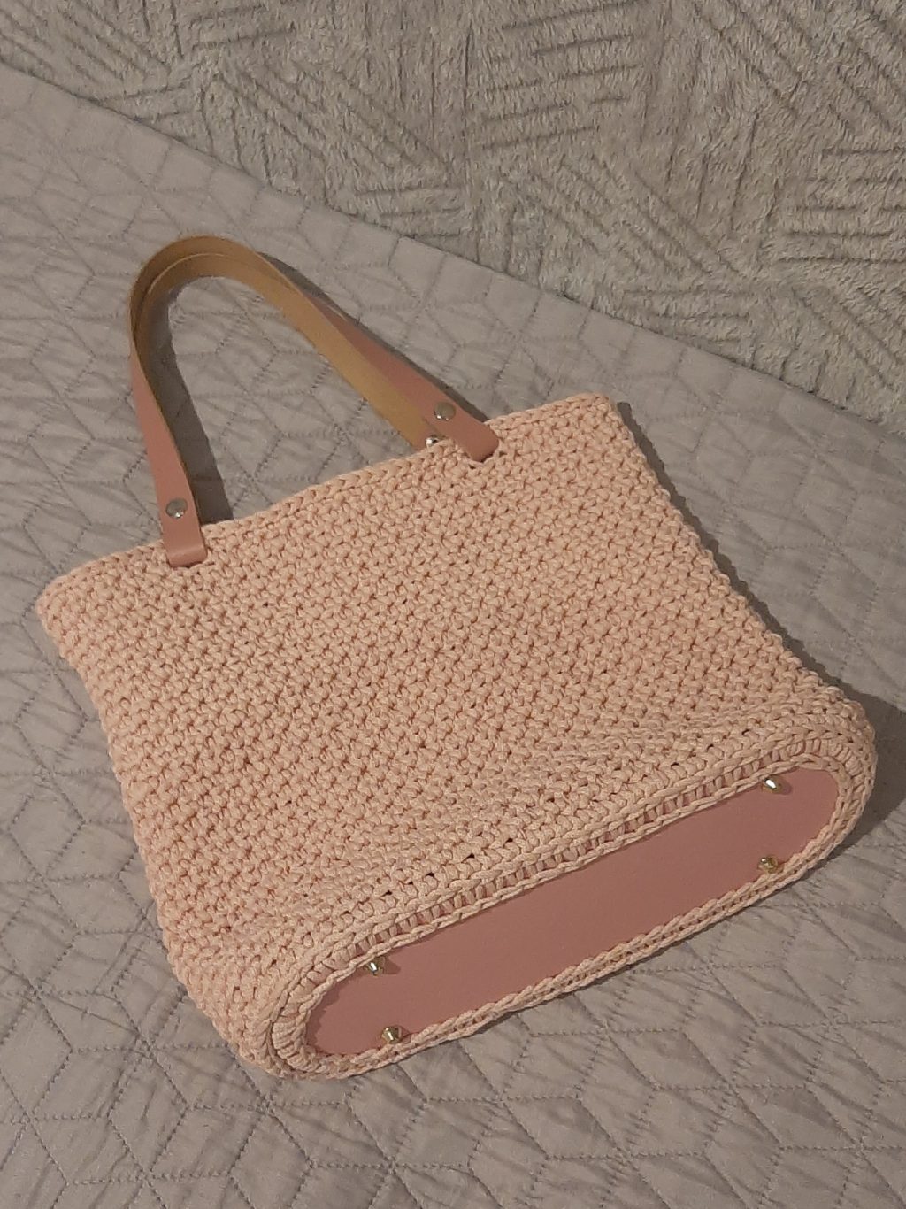 Шоппер розовый