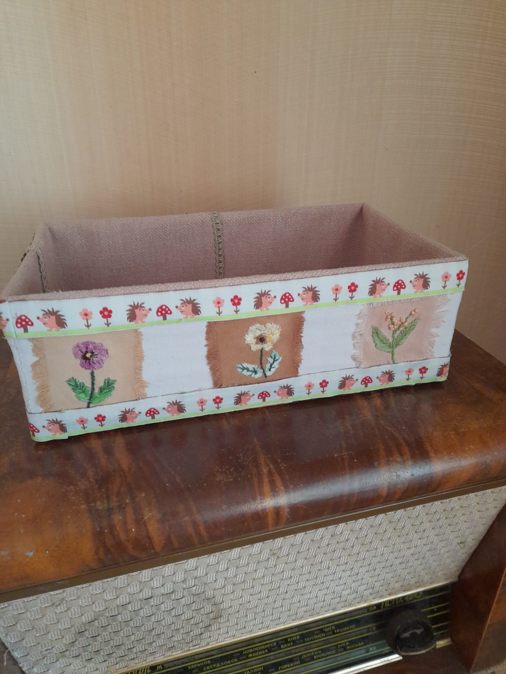 Декоративная интерьерная коробка