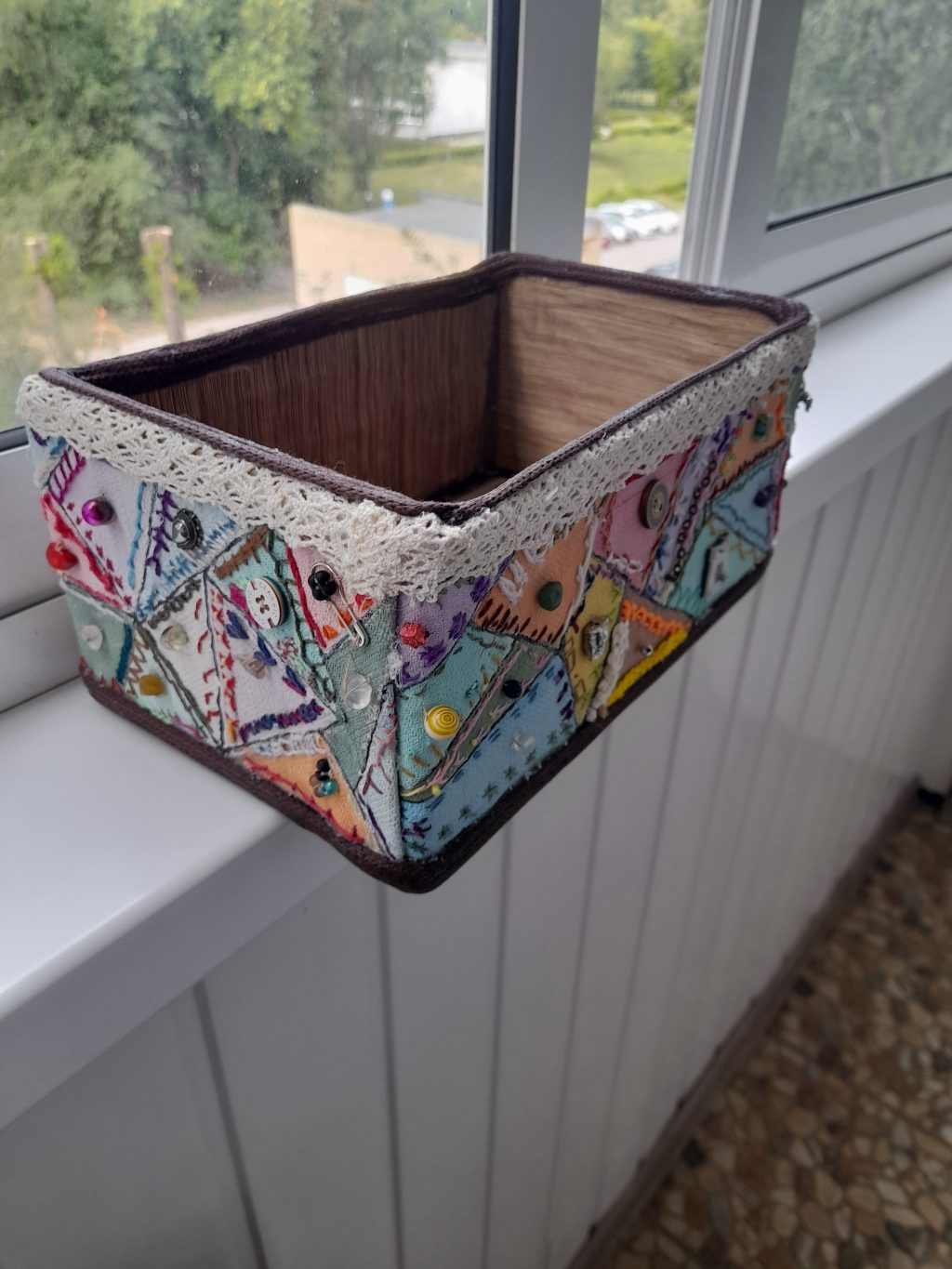 Декоративная интерьерная коробка