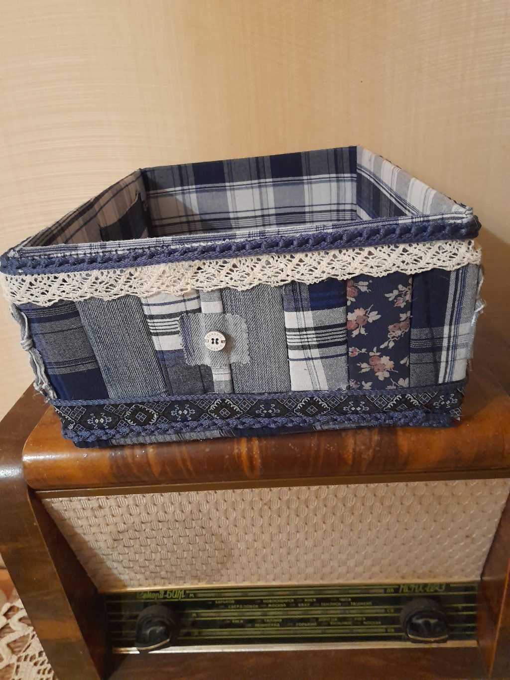 Декоративная интерьерная коробка