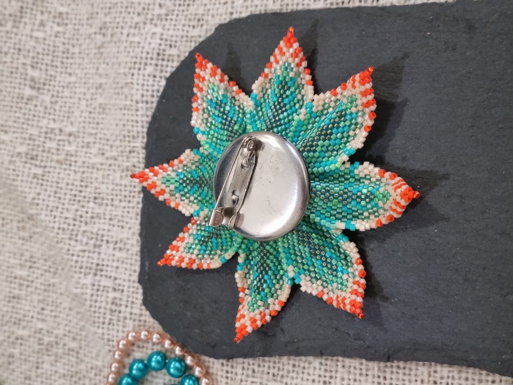 Брошь Морская лисица