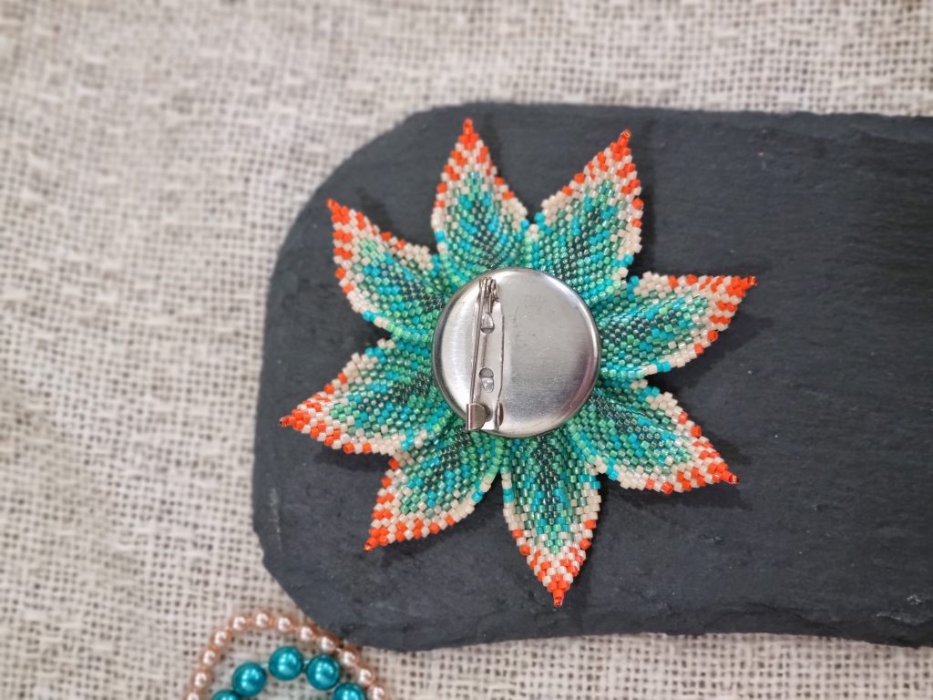 Брошь Морская лисица