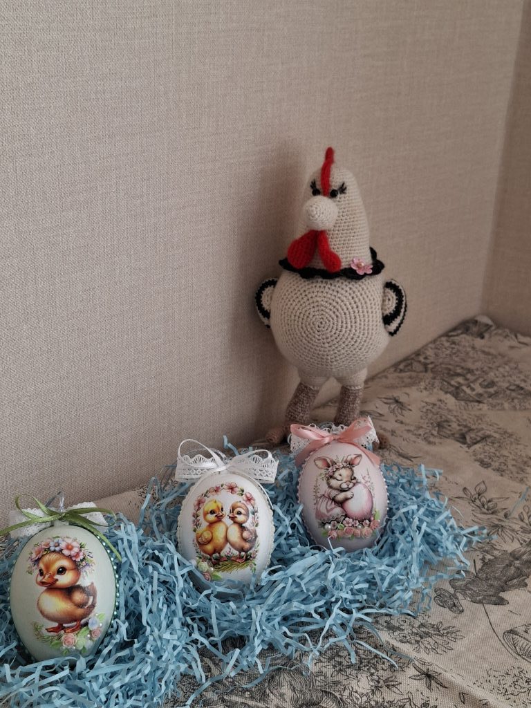 Подвеска яйцо декоративное