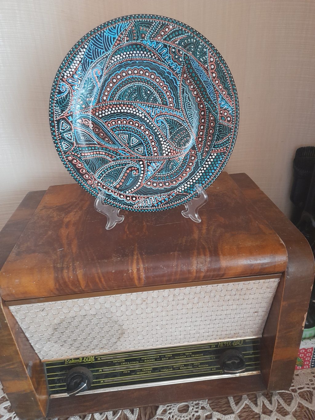 Тарелка декоративная