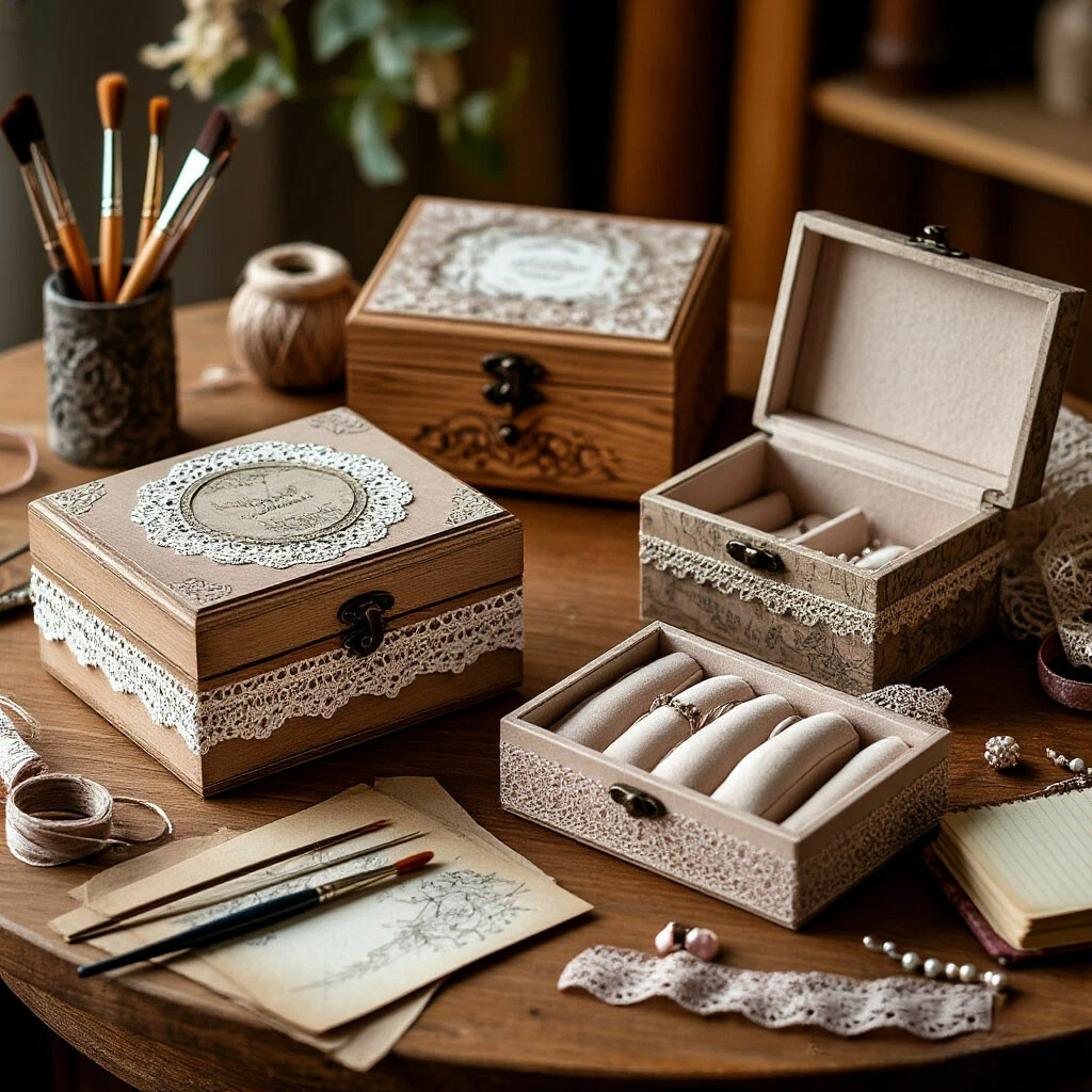 Как сделать шкатулку своими руками: 3 мастер-класса из картона, дерева и ткани