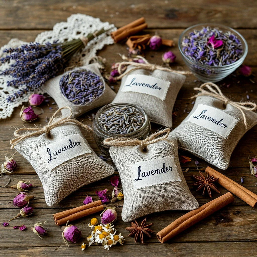 Ароматическое саше из трав: что это, как выбрать и использовать