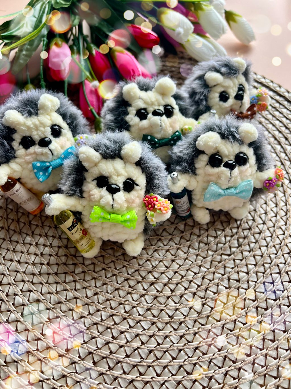 Плюшевые ежики — джентельмены