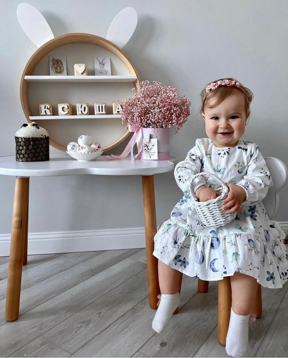 Круглая полка (Зайчик)