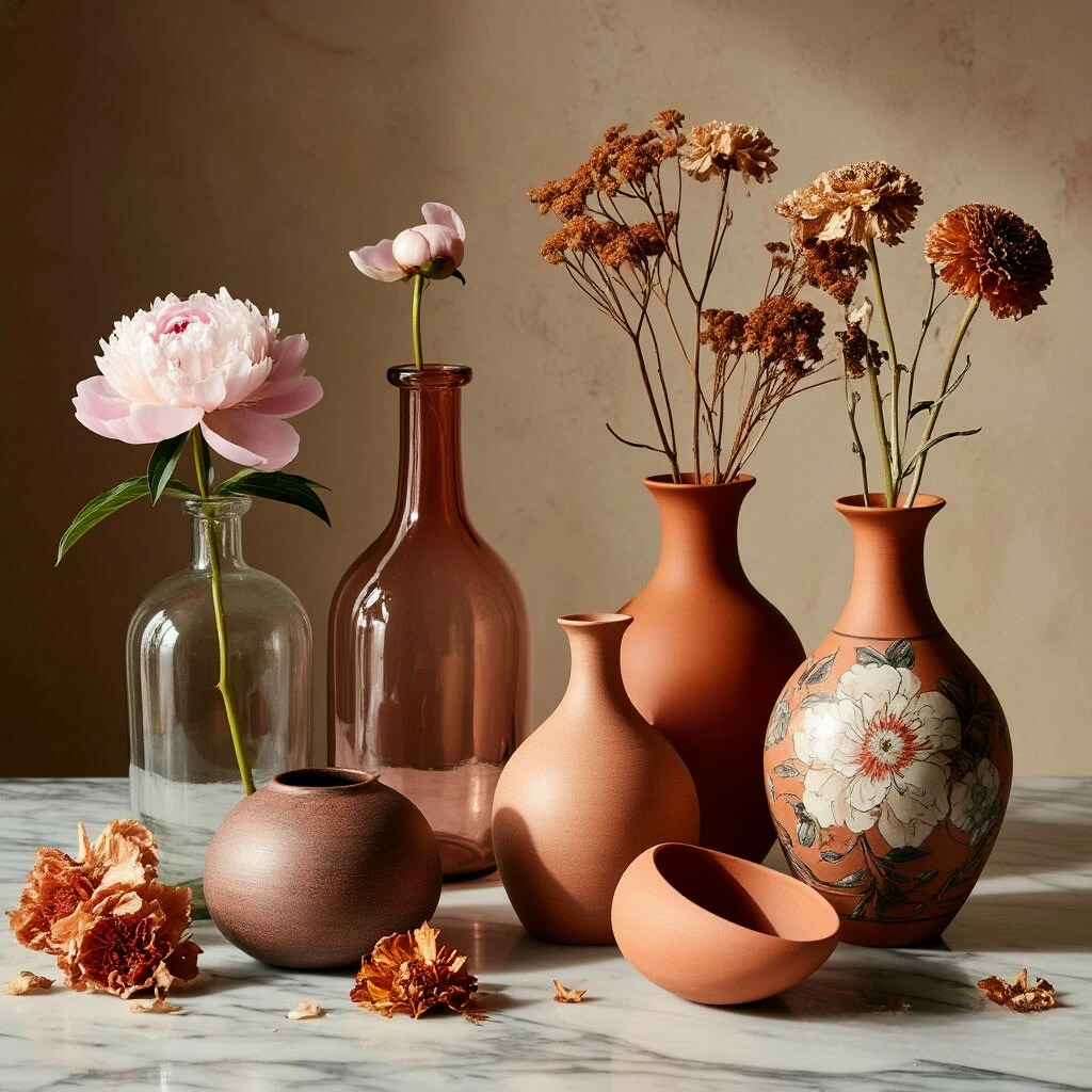 Как выглядит ваза: всё о формах, материалах и стилях