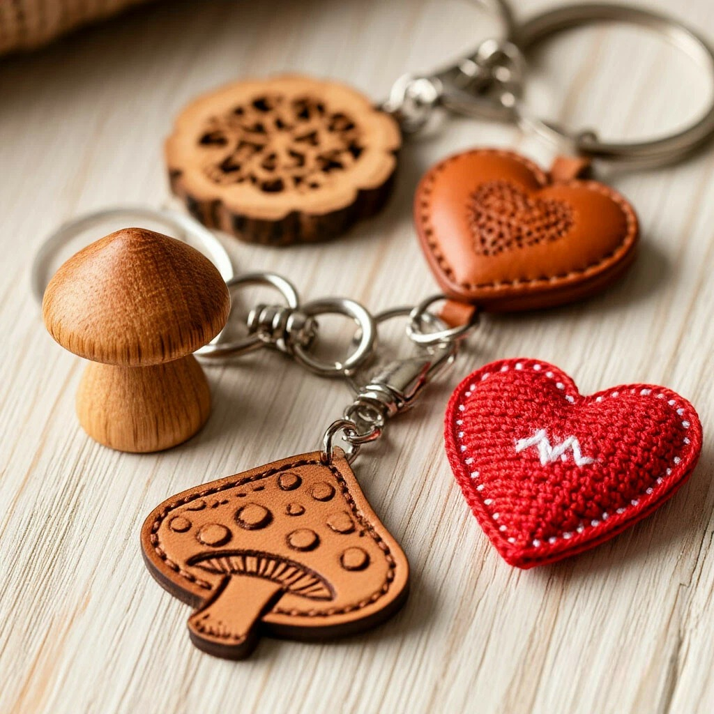 Как называется брелок: виды, термины и особенности