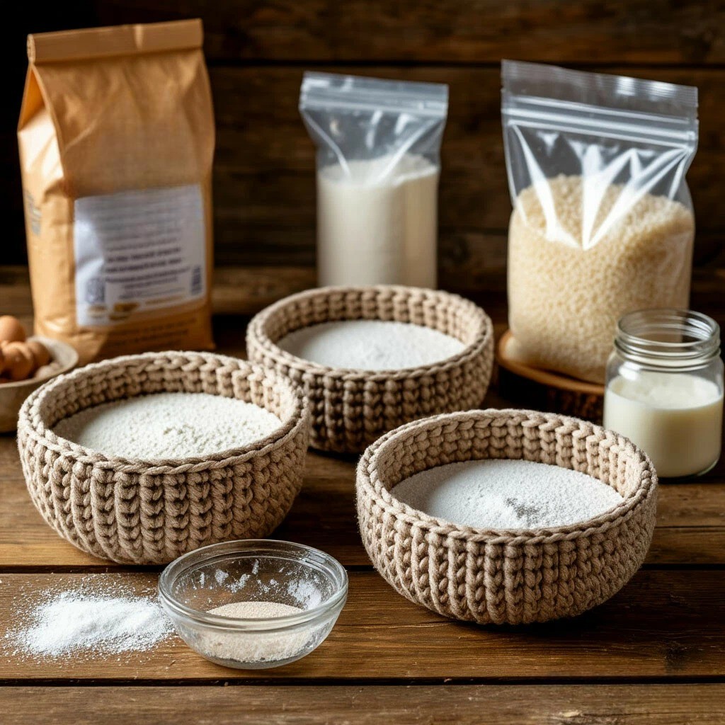 Как накрахмалить вязаную корзинку: 4 проверенных способа и советы