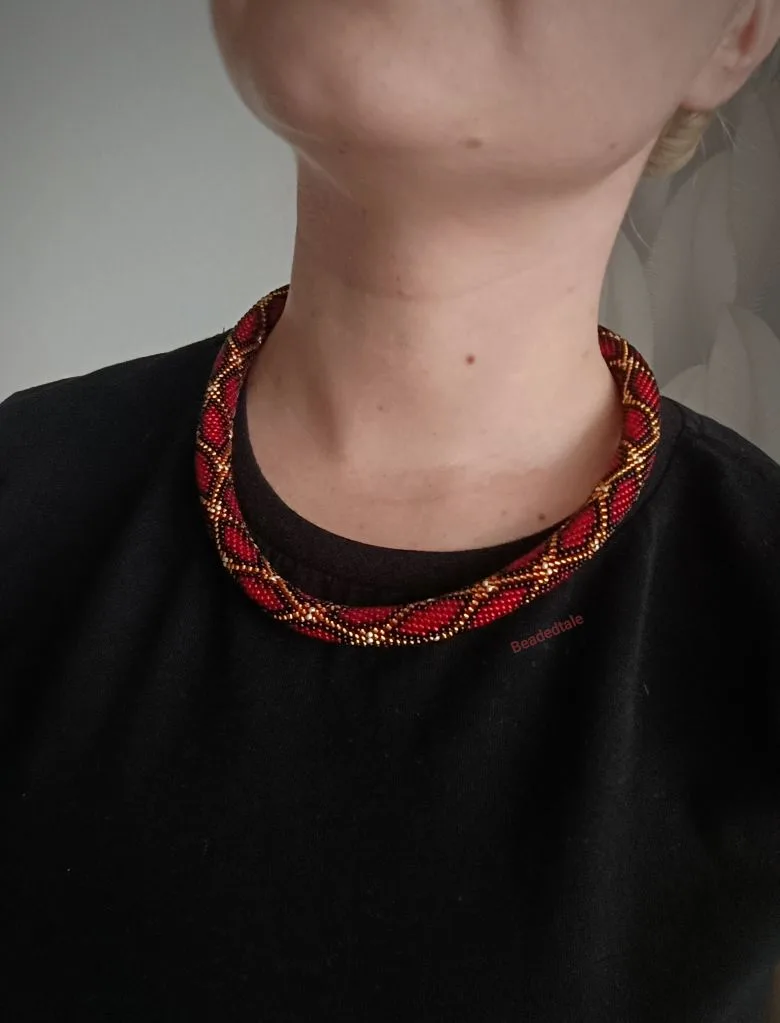 Жгут из бисера