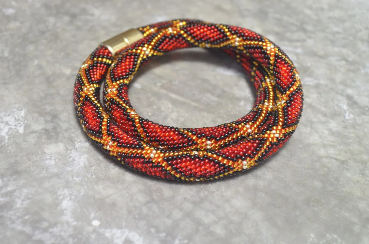 Жгут из бисера