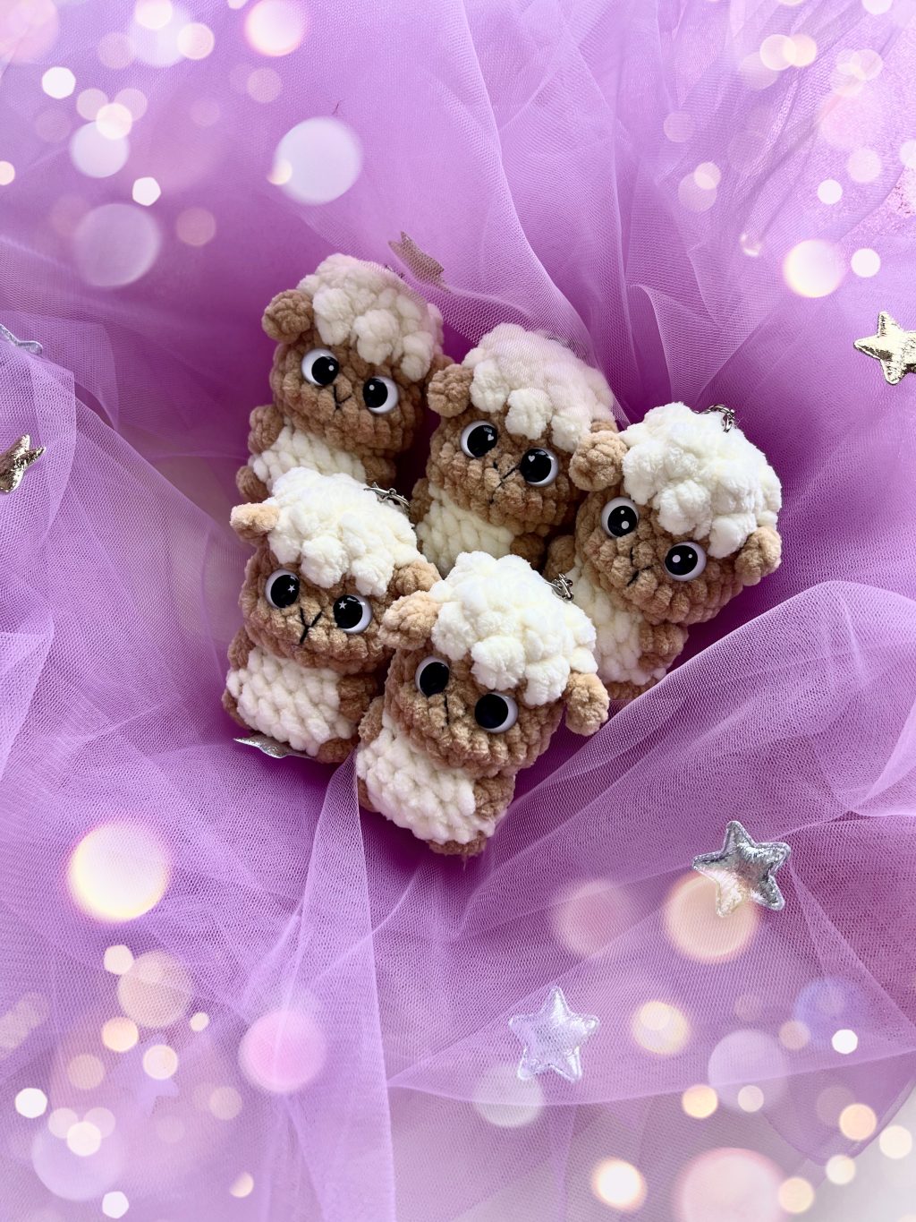 Вязаные овечки