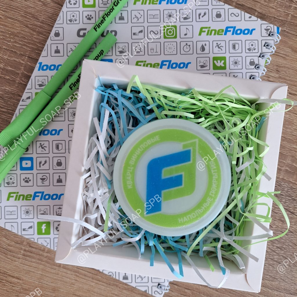 Мыло сувенирное с вашим логотипом