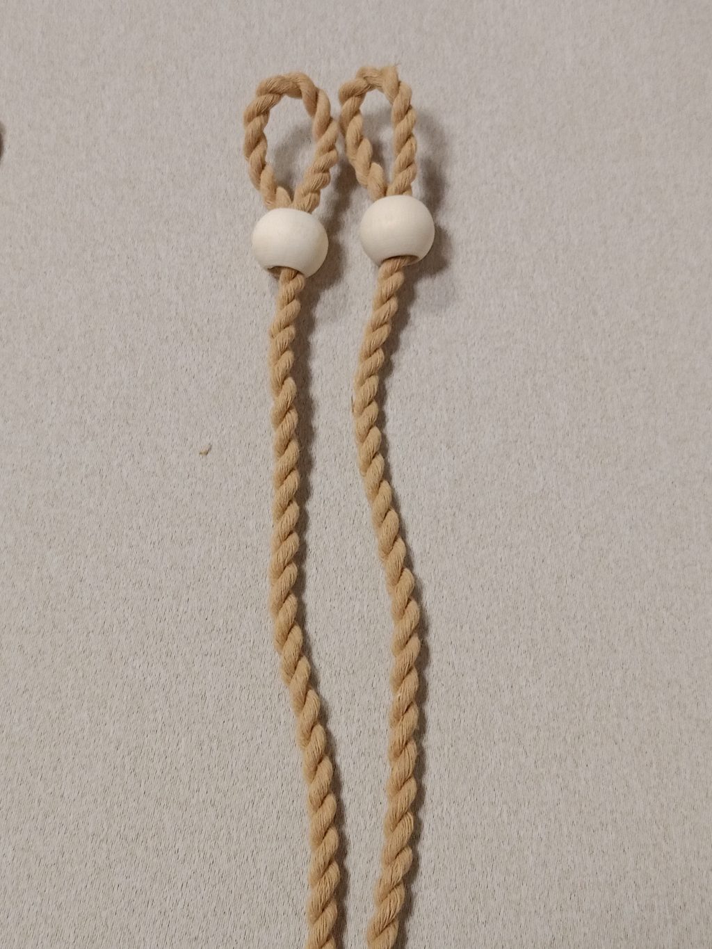 Подхват для штор макраме 2 шт Листья