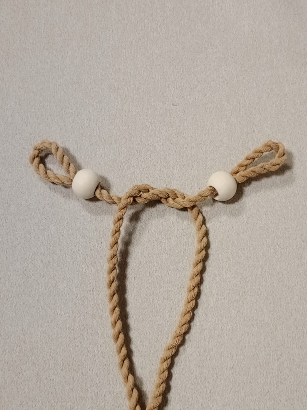 Подхват для штор макраме 2 шт Листья