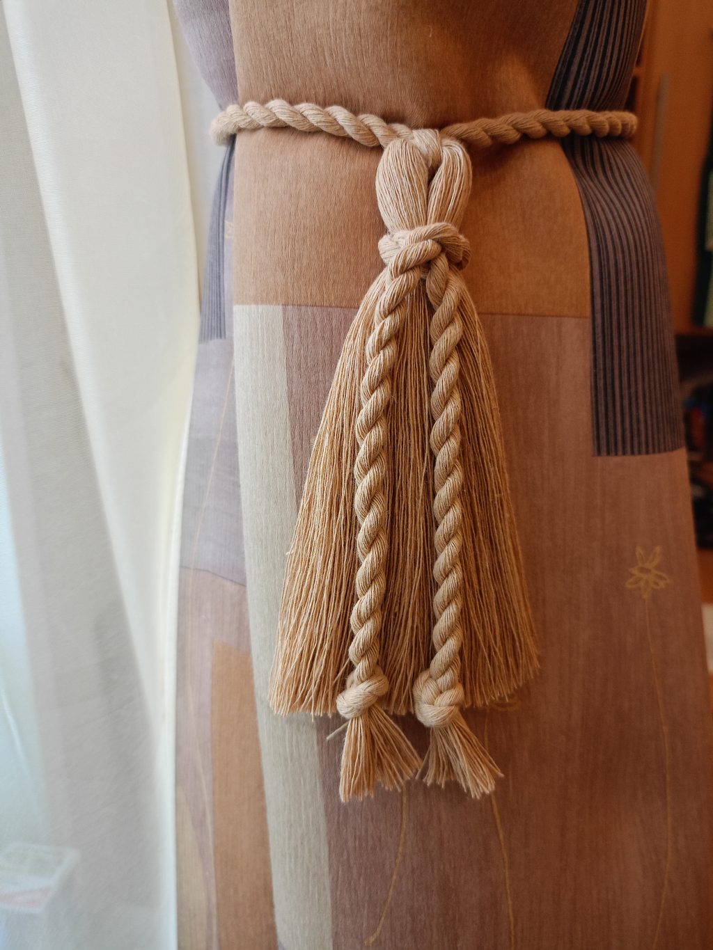 Подхват для штор макраме 2 шт Кисти