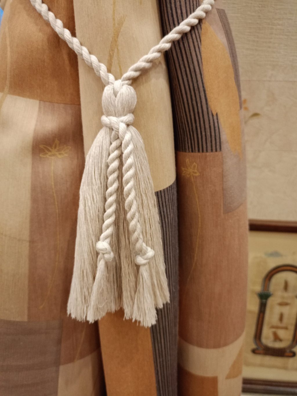Подхват для штор макраме 2 шт Кисти