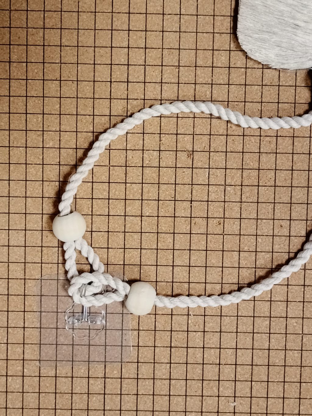 Подхват для штор макраме 2 шт Листья