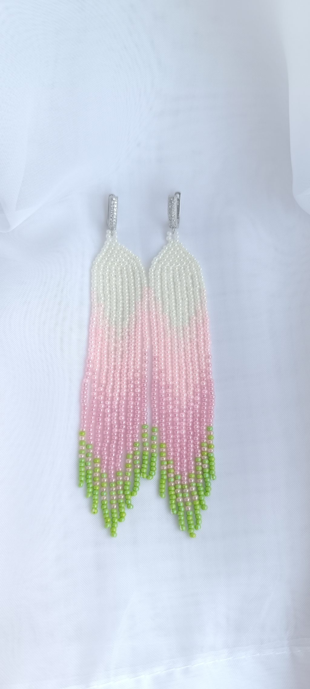 Серьги из бисера