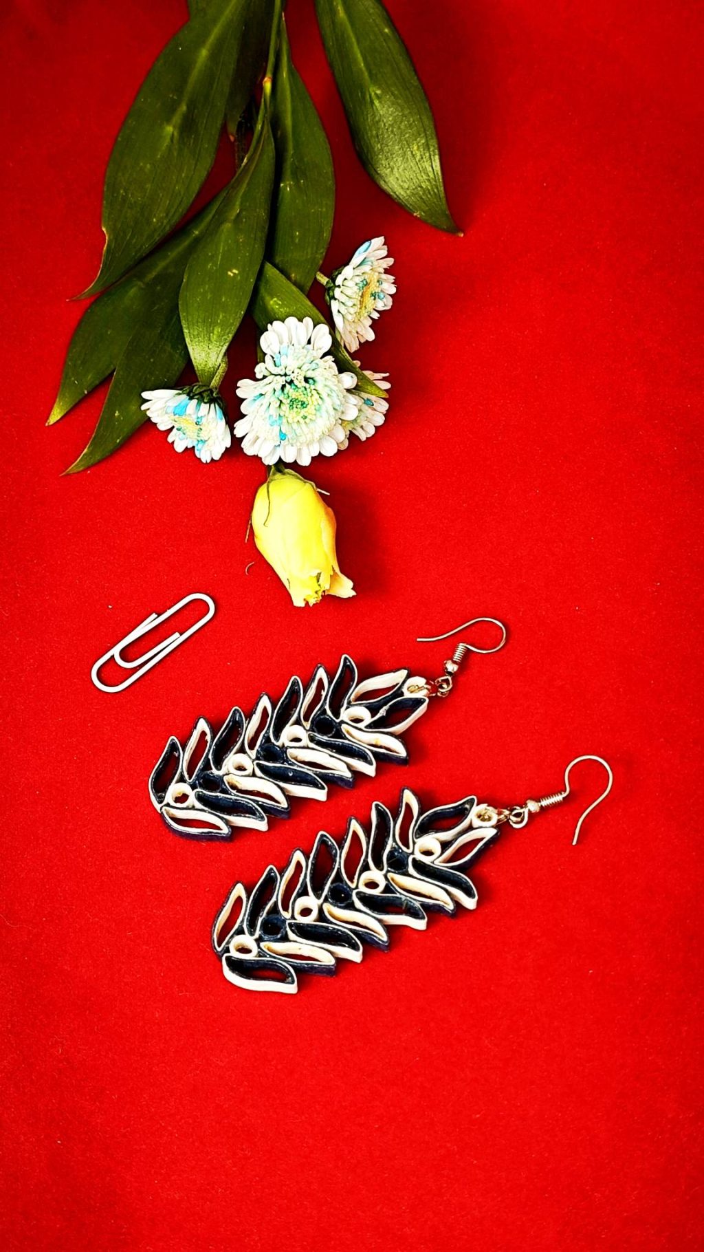 Серьги квиллинг