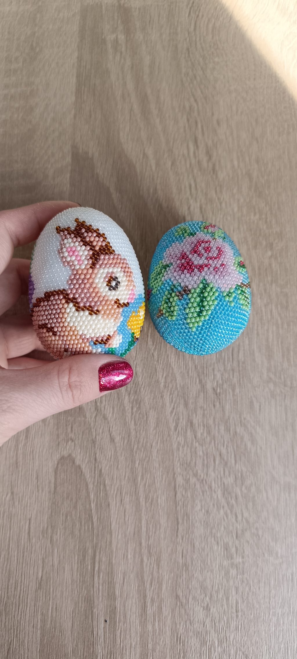 Пасхальное яйцо из бисера