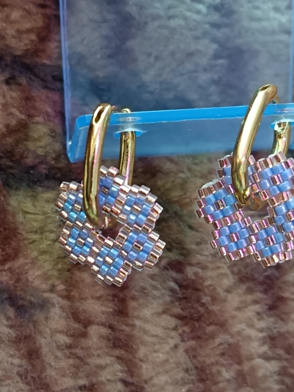 Серьги цветочки