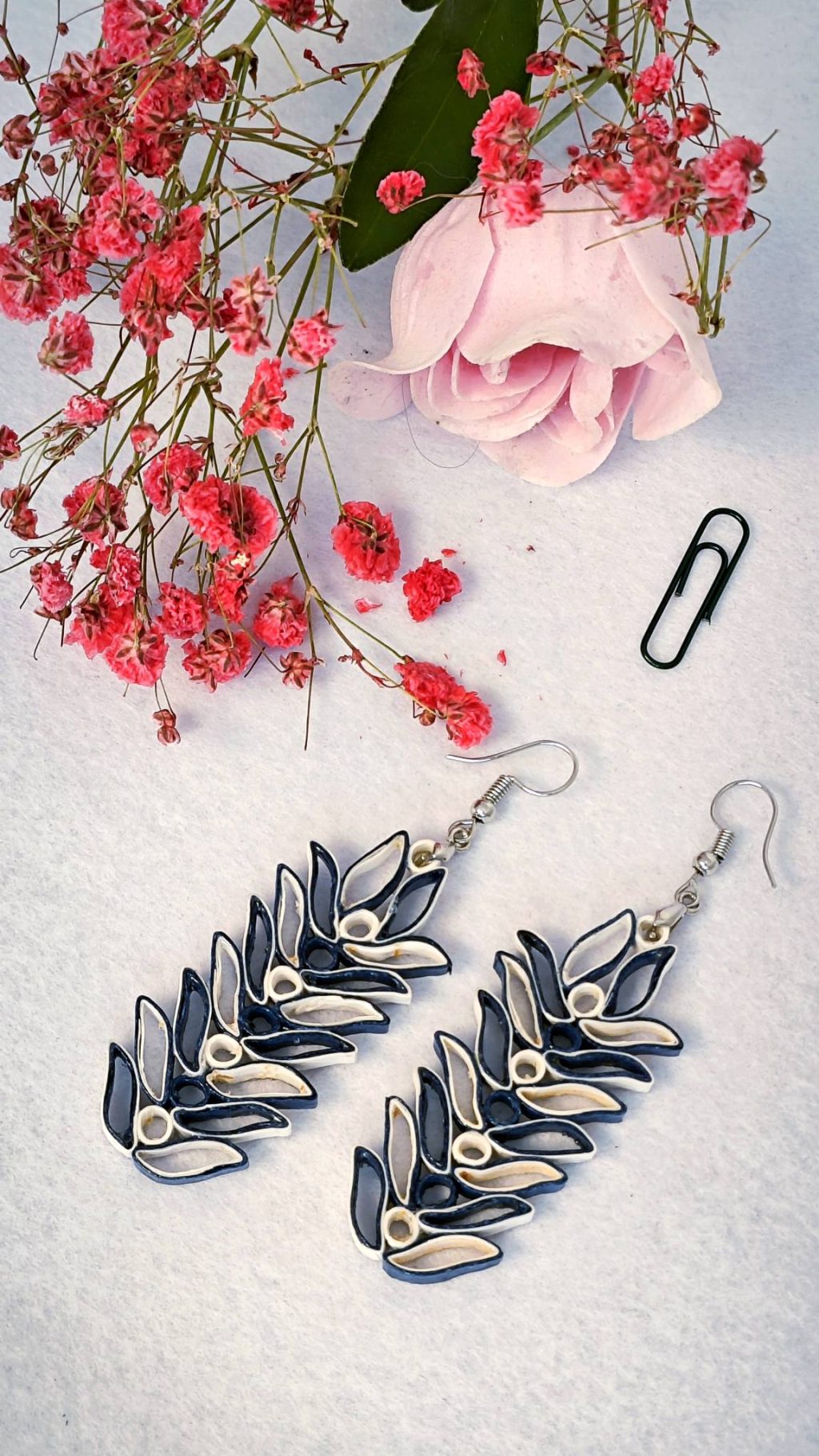 Серьги квиллинг