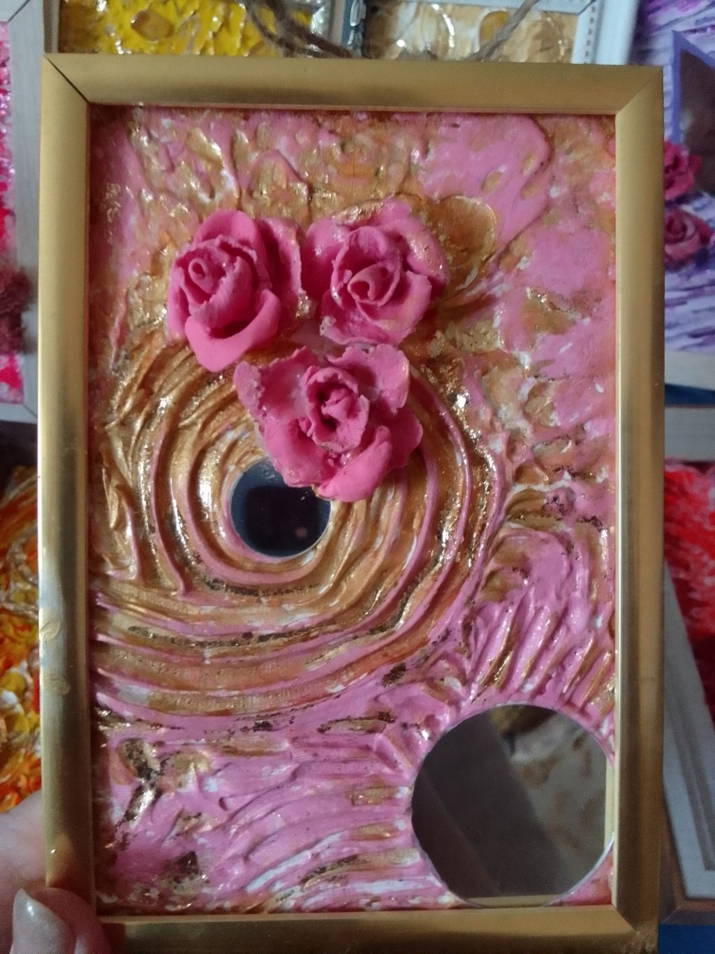 Весеннее розовое настроение с зеркалами