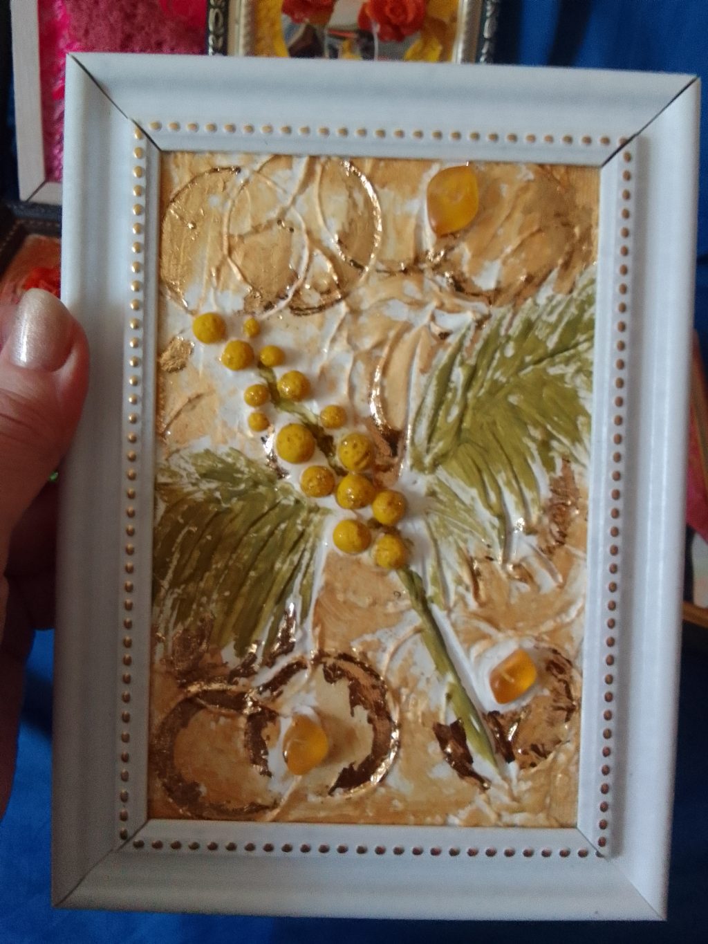 Праздничная мимоза