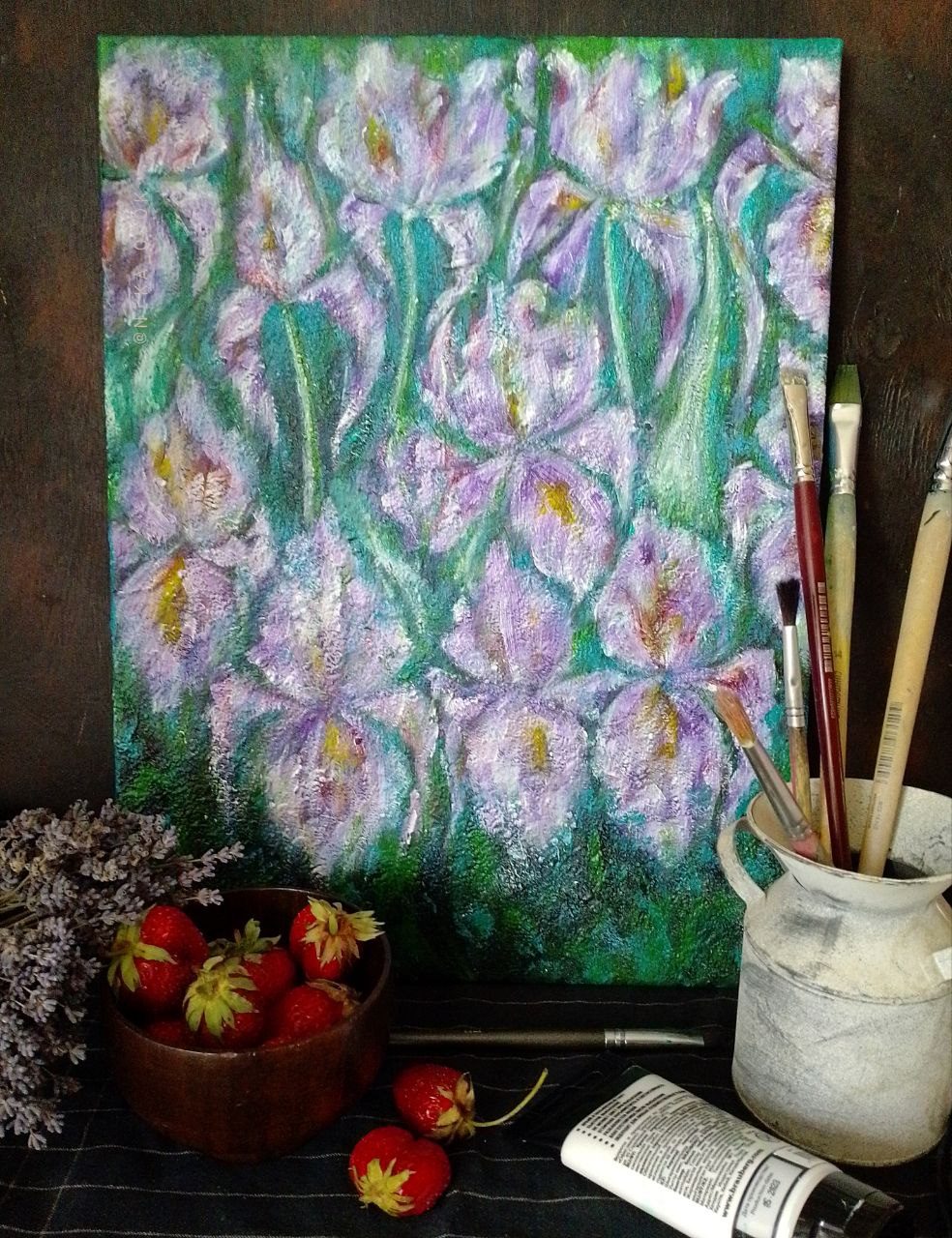 Картина «Ирисы»