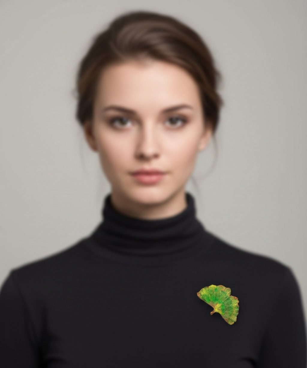 Бабочка брошь