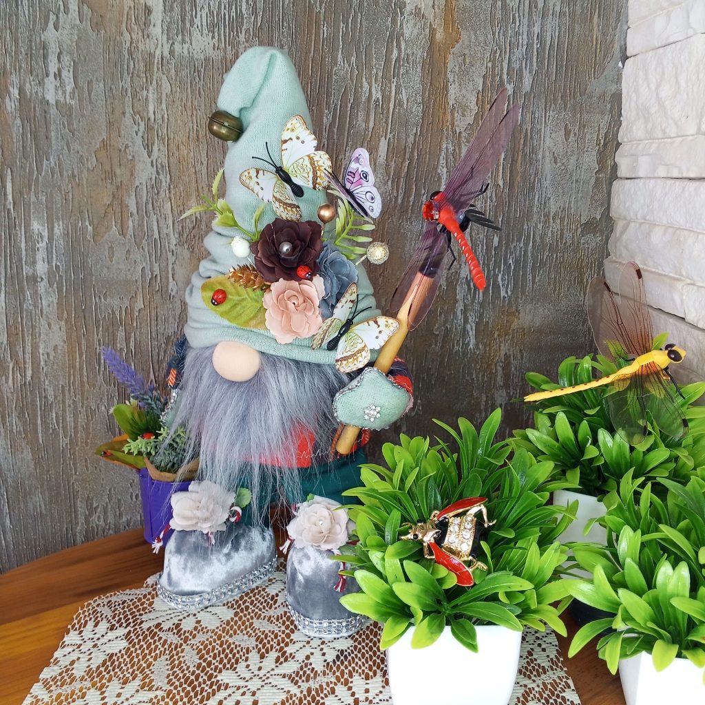 Гном «Гном-садовник» ручная работа