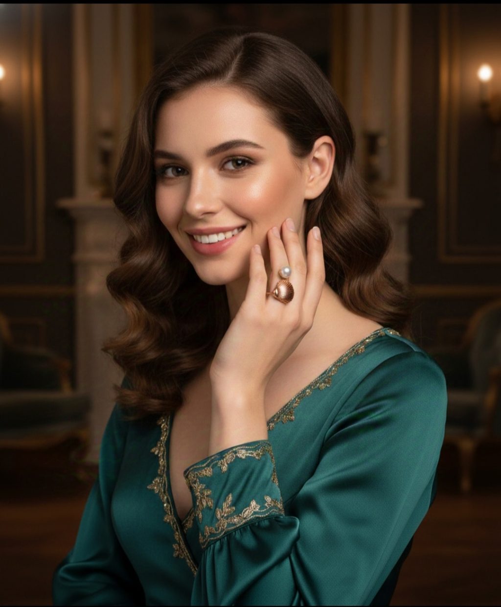 кольцо Жемчуг